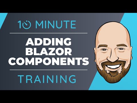 Adding Blazor Components with Drag and Drop