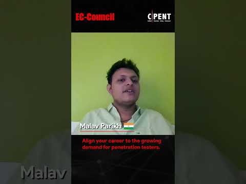 C|PENT is Developing World Class Penetration Testers says Malav Parikh