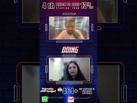 Congratulations Saipreeta for become a #pmpcertified ||#pmp #pmi #pmpexam #pm #viral #shorts