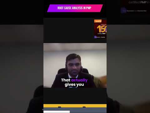 root cause analysis ||#pmp #pmi #shorts