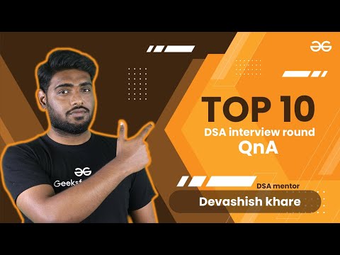 Top 10 DSA Topics | Master these To Ace In Your Career | GeeksforGeeks