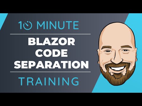 Blazor Code Separation - Easily Moving Code to a Code Behind File